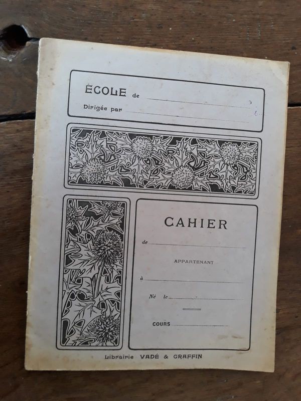 Cahier de notre enfance