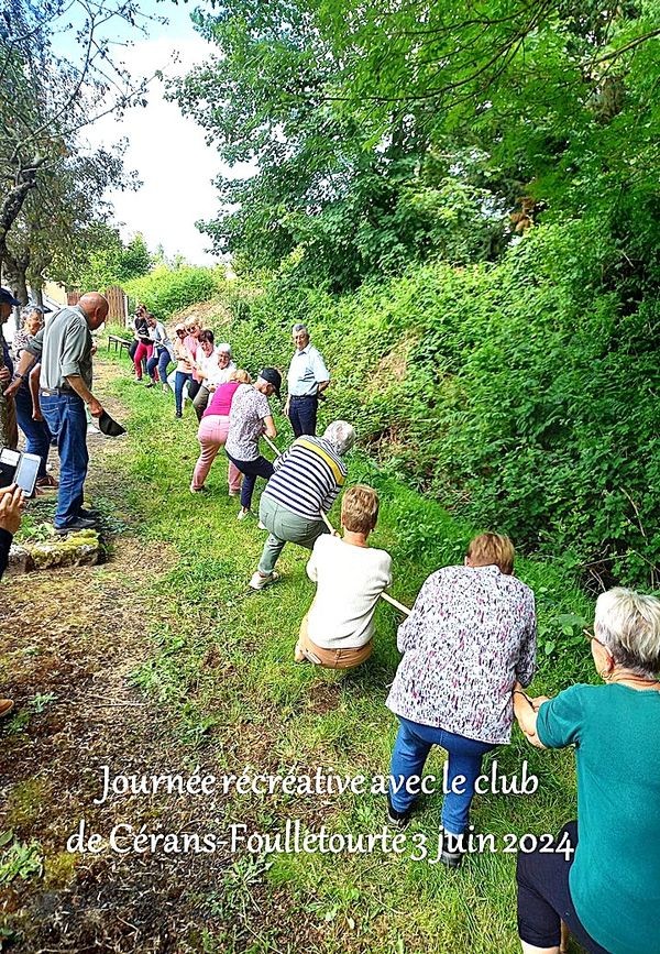 JOURNEE RECREATIVE FOULLETOURTE/ MALICORNE  3 juin 2024