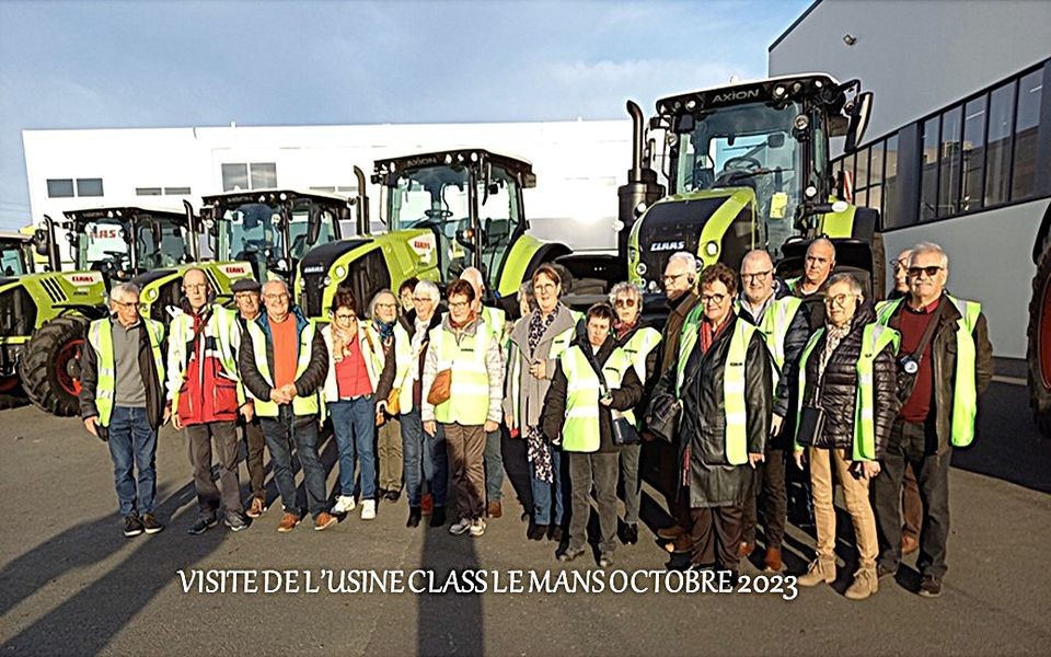 VISITE DE L'USINE CLASS octobre 2023