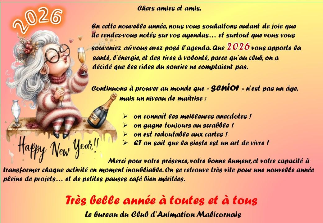 Bonne annee 2026